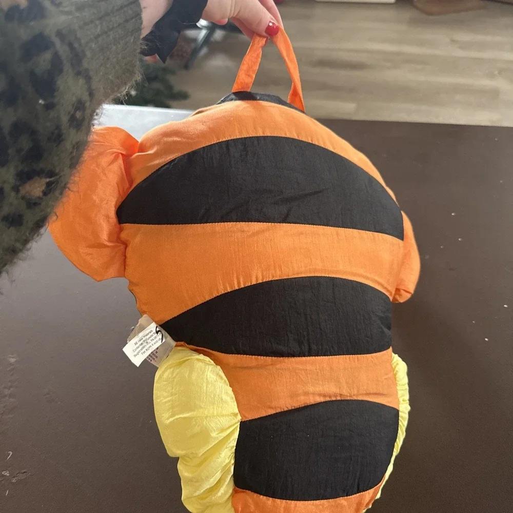 Disney Tigger Head Nylon Hanging Pillow Plush Pooh Play by Play 14